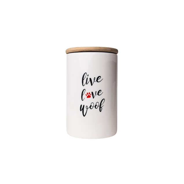 Small dog treat jar cheap